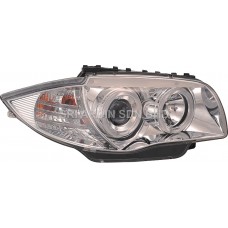 BMW E87 04-06 Chrome Projector Headlamp w Ring BMW E87 04-06 Chrome Projector Headlamp w Ring